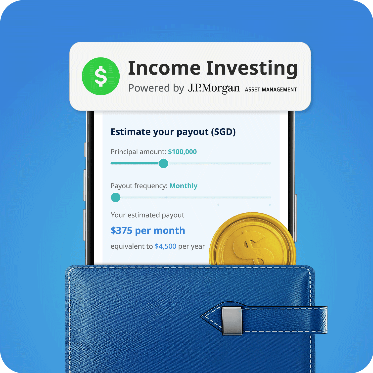 Reliable income with 4.6%* pa historical payout