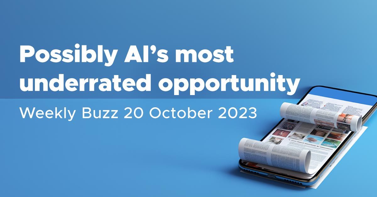 Weekly Buzz: 🦾 Possibly AI’s most underrated opportunity | StashAway ...
